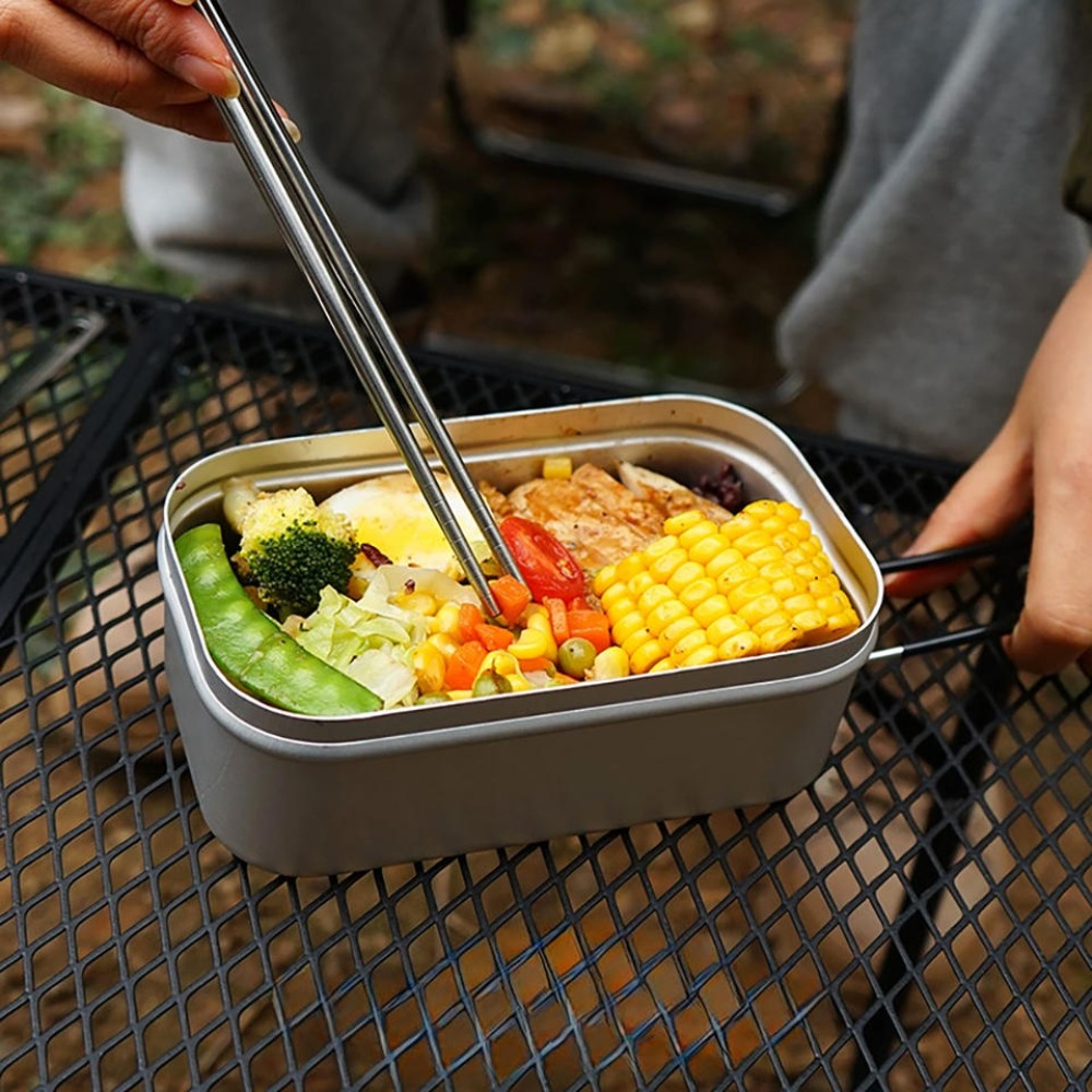 Camping Cooking Kitchen - Ultralekka zastawa stołowa, naczynia kempingowe, pojemniki