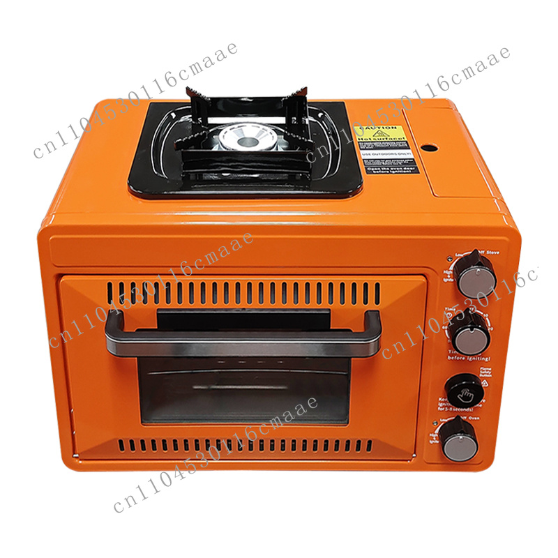 Camping Double Cooking Stove - Profesjonalny piec gazowy do grillowania na