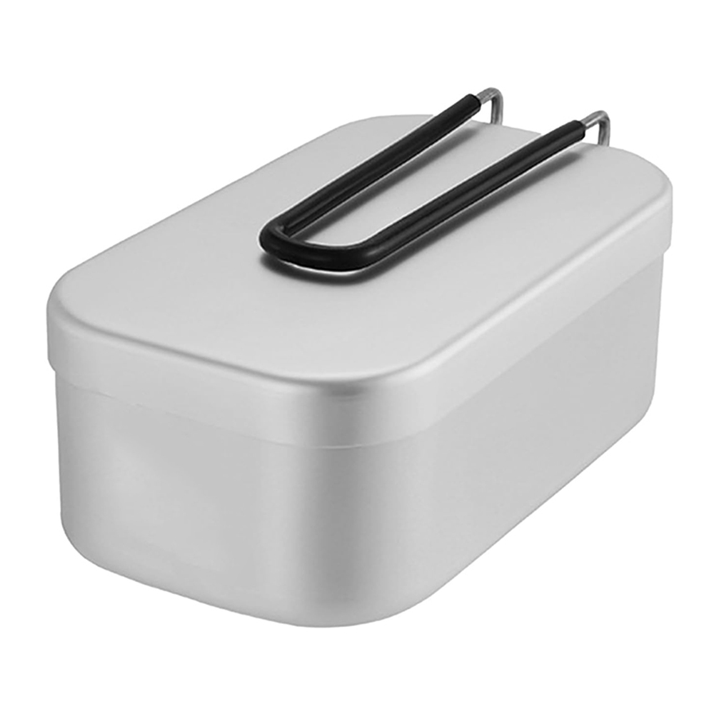 Camping Outdoor Cooking Equipment - 800ML Aluminiowe pudełka na lunch Outdoor