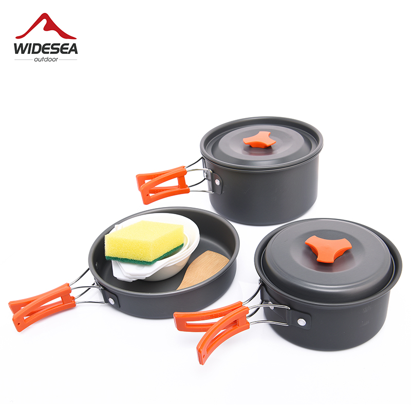 Camping Outdoor Cooking Equipment - Widesea Camping Outdoor Cookware Set Zastawa