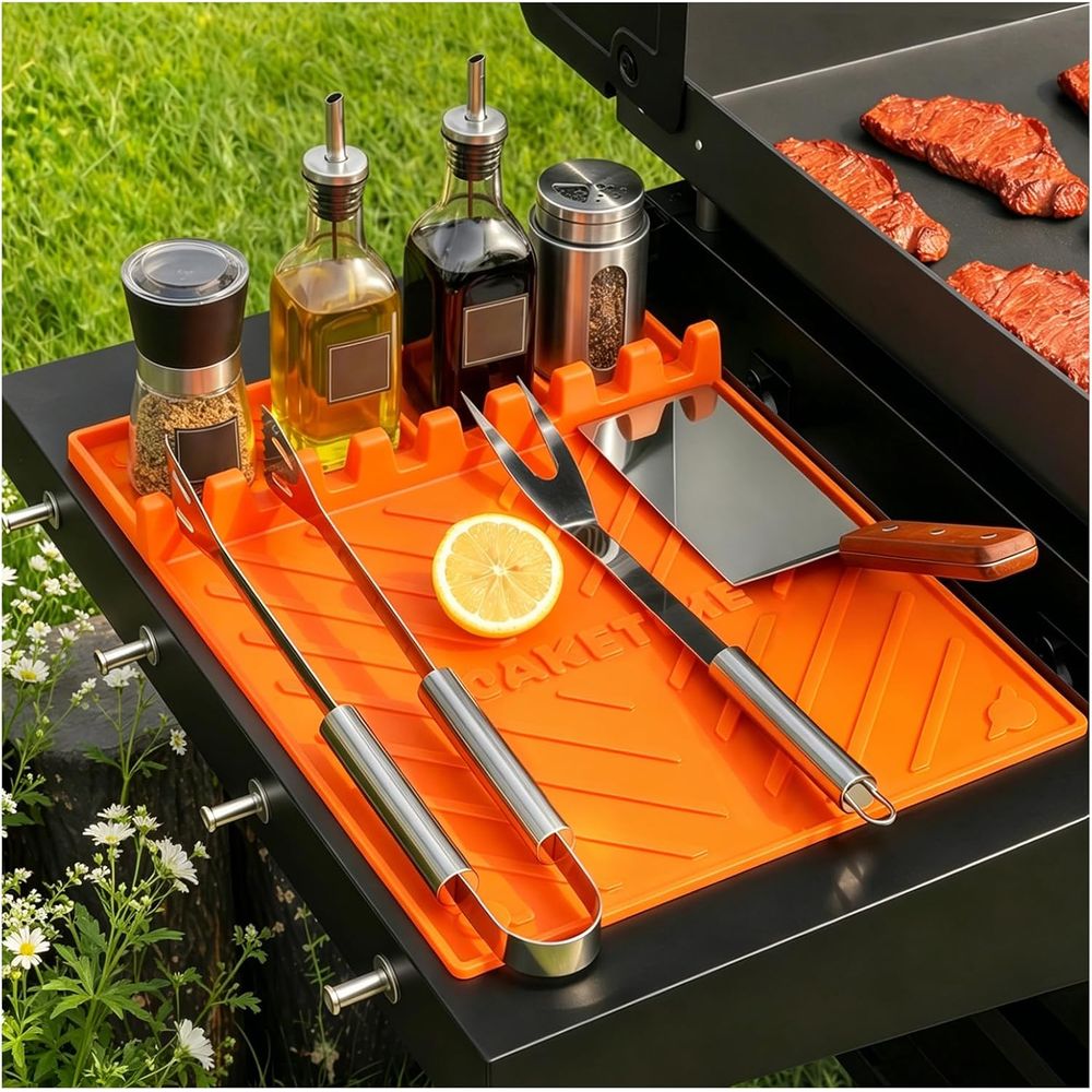 Camping Cooking Kitchen - Silikonowe maty do grilla lub akcesoria