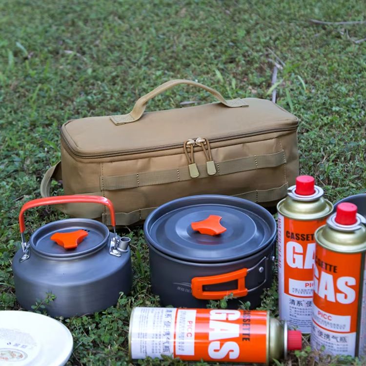 Camping Outdoor Cooking Equipment - Torba do przechowywania naczyń kuchennych z