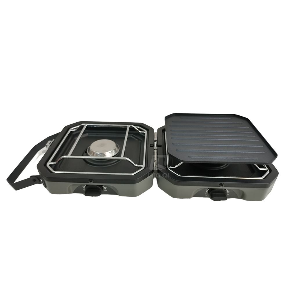 Przenośny składany dwu-palniko – Camping Double Cooking Stove recenzja i cena
