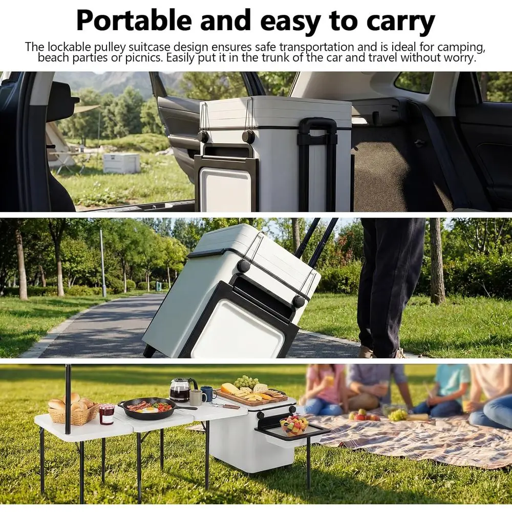 Przenośna składana kuchnia kem – Camping Cooking Kitchen recenzja i cena