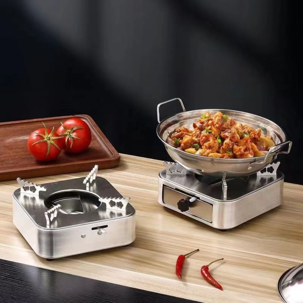 Przenośna kwadratowa kuchenka  – Camping Cooking Burner recenzja i cena