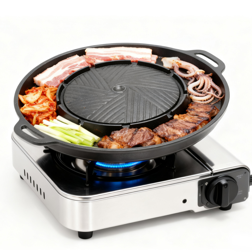 KOSUN Koreańska Patelnia do Gr – Camping Cooking Equipment recenzja i cena
