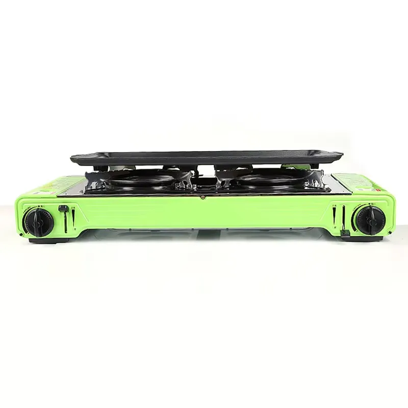 Przenośny kempingowy stół kuch – Camping Double Cooking Stove recenzja i cena