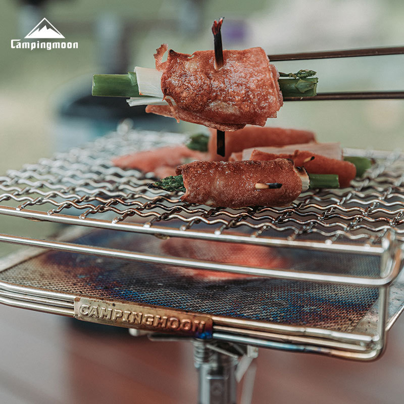 CAMPINGMOON Składana siatka do – Camping Cooking Hob recenzja i cena