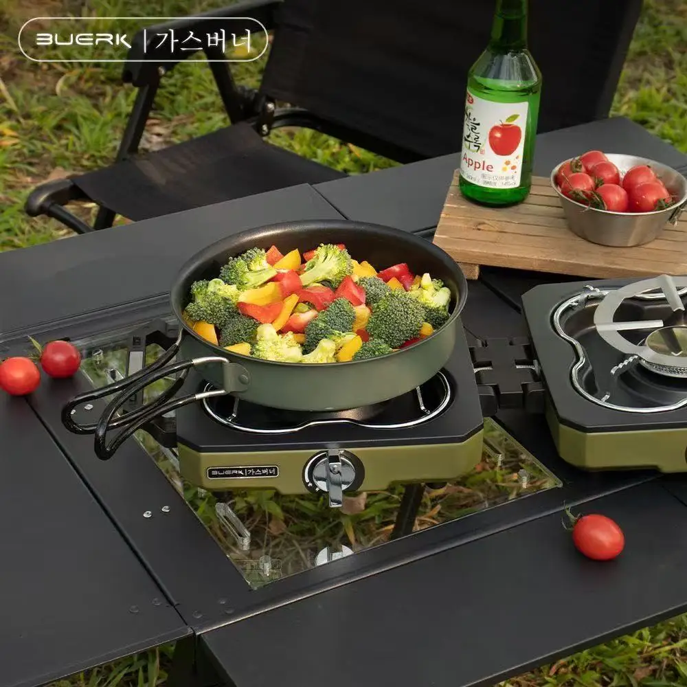 BUERK kuchenka kempingowa podw – Camping Double Cooking Stove recenzja i cena