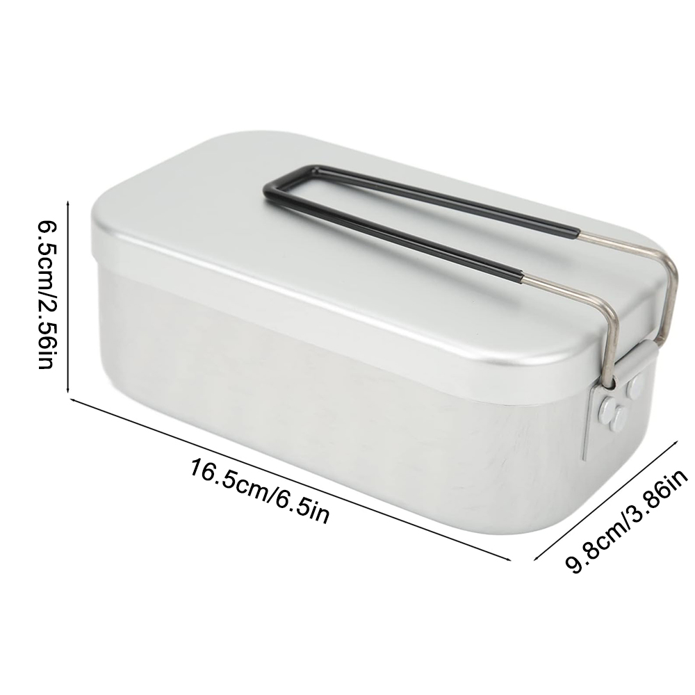 800ML Aluminiowe pudełka na lu – Camping Outdoor Cooking Equipment recenzja i cena