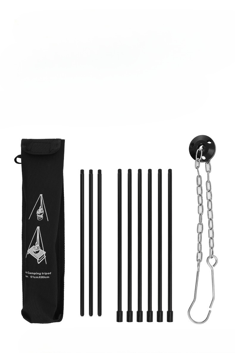 Przenośny trójnóg do gotowania – Camping Cooking Tripod recenzja i cena