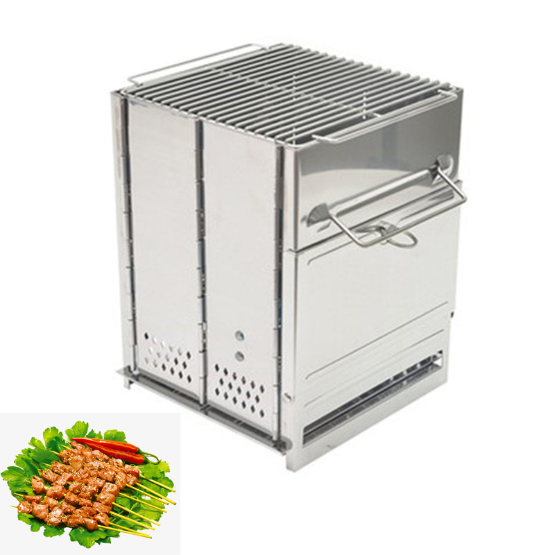 Przenośny piec na drewno do uż – Camping Outdoor Cooking Equipment recenzja i cena