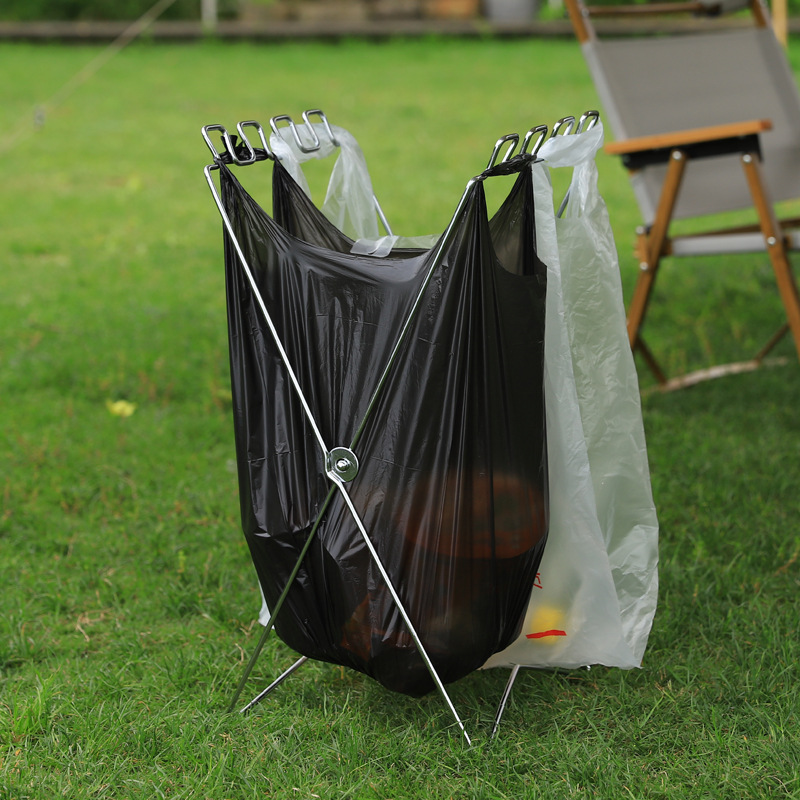 Przenośny składany uchwyt na w – Camping Cooking Kitchen recenzja i cena