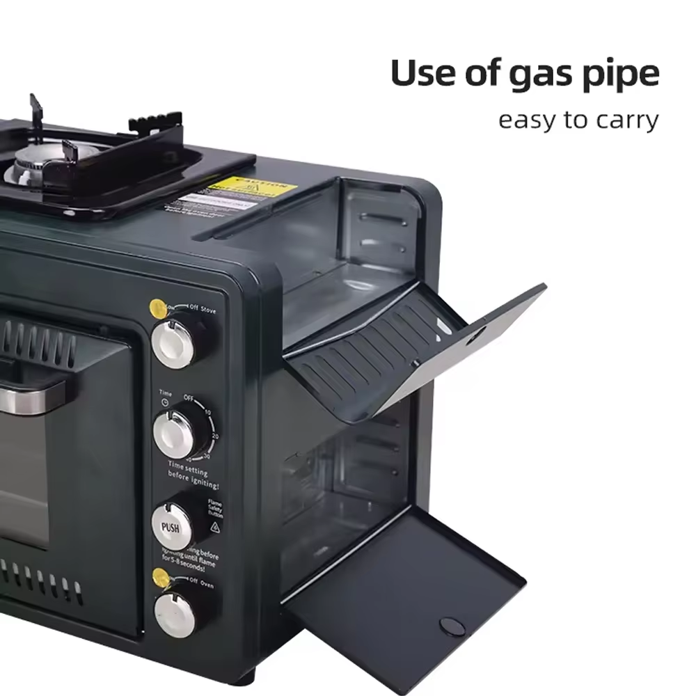 Wielofunkcyjny piec gazowy z k – Camping Double Cooking Stove recenzja i cena
